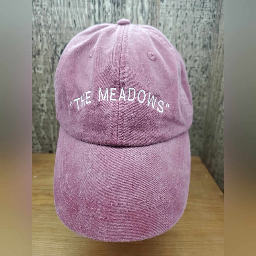 Coldwell Banker The Meadows Burgundy Baseball Hat Cap Adjustable Strapback OS